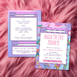 Y2Kバチェロレッテウィークエンドバッハ2000年代 招待状