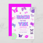 Y2Kバチェロレッテ 招待状 (正面/裏面)