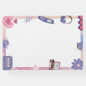 Y2Kピンクパープル2000sレトロテックギークラブズ結婚ズ ゲストブック (裏面)