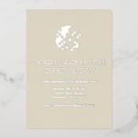 Y2Kメタリックシルバーディスコボール21st誕生日パーティー 箔招待状<br><div class="desc">Y2K金属銀ディスコボール21st誕生日パーティーフォイル招待状</div>