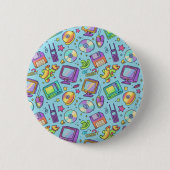 Y2Kレトロ技術美学 フロッピーディスク ピン (正面)