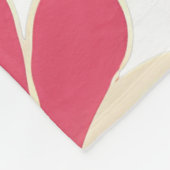 Y2Kワイルドフラワー鮮やかレトロはっきりした春デザイン フリースブランケット (角)