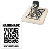 Y2k手作りウェブサイトビジネスロゴカスタム ラバースタンプ (押印)