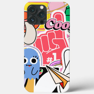 Y2K美学ステックールカー iPhone 13 PRO MAXケース