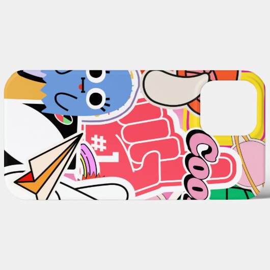 Y2K美学ステックールカー Case-Mate iPhoneケース (裏面 (横))