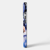 Y2K風かわいいアニメ女子ブルー系デザイン Case-Mate iPhoneケース (裏面 / 左)