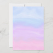 Y2K キュート 8歳の誕生日パーティー招待状 招待状 (裏面)