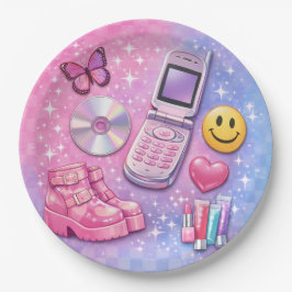 Y2K 2000's Party Plate ペーパープレート