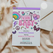 Y2K 90のバチェロレッテ週末の日程 招待状