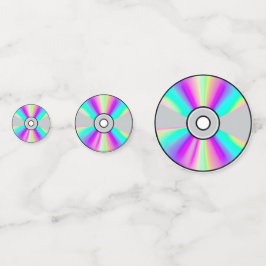 Y2K 90年代 / 2000年代パーティCDコンフェッティ コンフェッティ