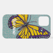 Y2K Butterfly Mosaic Phone Case – Snatched Vibe  iPhoneケース (裏面横)