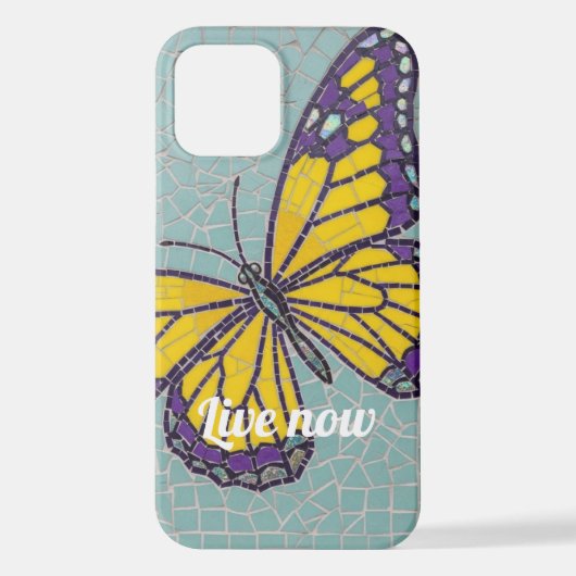 Y2K Butterfly Mosaic Phone Case – Snatched Vibe  iPhoneケース (裏面)