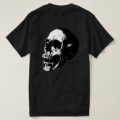 Y2k Halftone Skull Tee Tシャツ (デザイン裏面)