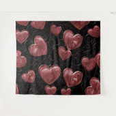 Y2K Heart Balloons Party 90s Star Shot Backdrop タペストリー (正面(横))