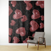 Y2K Heart Balloons Party 90s Star Shot Backdrop タペストリー (インサイチュ)