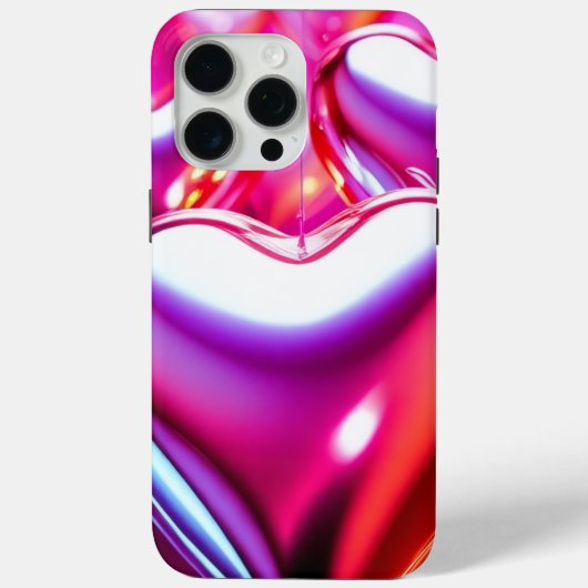 Y2K Hearts Phone Case Case-Mate iPhoneケース (裏面)