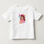 Y2K Kawaii Doll Sticker Style – Cute Girls Toy Pop トドラーTシャツ (正面)