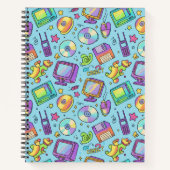 Y2K Retro Tech Aesthetic Journal ノートブック (正面)