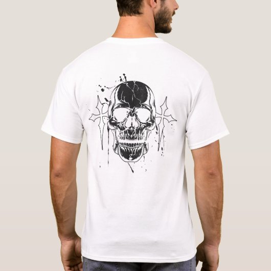 Y2k Skull T-Shirt Tシャツ (裏面)