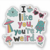 Y2K Stickerbomb Trendy Indie Pop Art シール (正面)