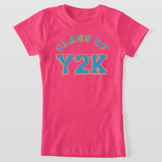 Y2K Tシャツのレトロクラス Tシャツ (レイダウン)