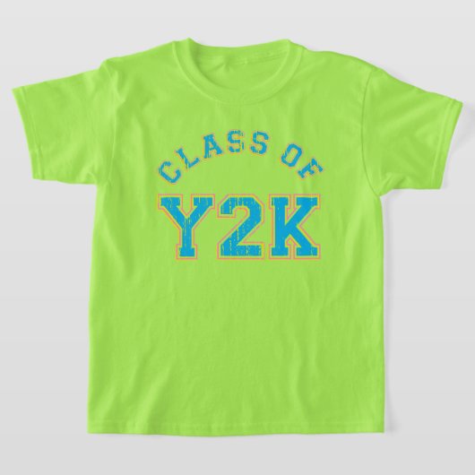 Y2K Tシャツのレトロクラス Tシャツ (レイダウン)