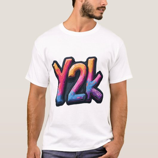 Y2K Tシャツデザイン Tシャツ (正面)