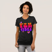 Y2K VIBES蝶 Tシャツ (正面フル)