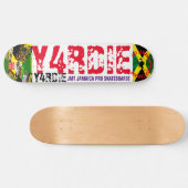 Y4RDIE 8 1/4" スケートボードデッキ (横)