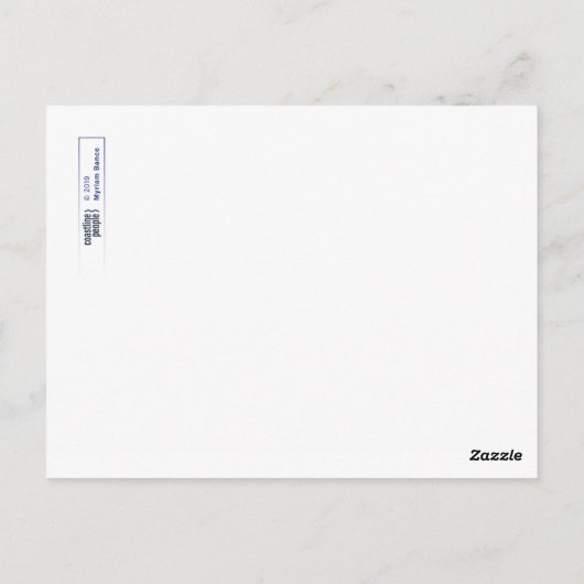 Y.ヤク ポストカード (裏面)