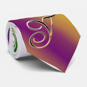 Y- 最初のモノグラムの手紙 ネクタイ (ロール)