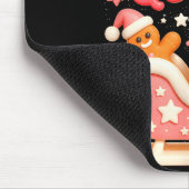 Y A Sleigh Queen Sleigh Girl Gingerbread Coffee Ch マウスパッド (コーナー)