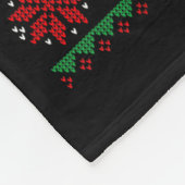 Y’all Seriously Need Training Ugly Christmas Offic フリースブランケット (角)