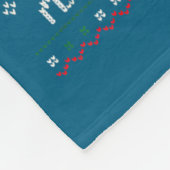 Y’all Seriously Need Training Ugly Office Christma フリースブランケット (角)