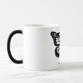 Y Alphabet black butterfly モーフィングマグカップ (左)