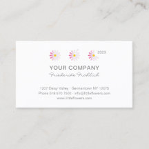 ♥ Y.Bee Little Pink Flowers Pocket Calendar 2023.