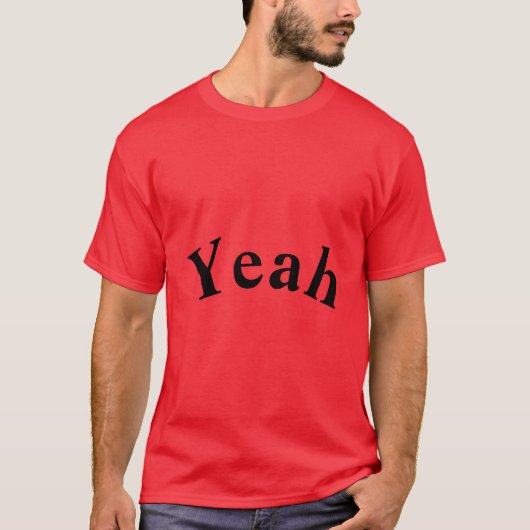 Y E A H Tシャツ (正面)