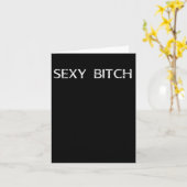 Y Funny Motivational Love Beautiful Tee  カード (黄色い花)