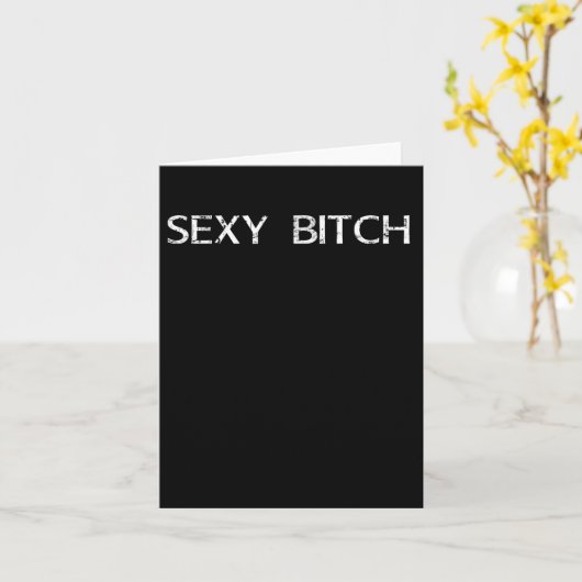 Y Funny Motivational Love Beautiful Tee カード (黄色い花)