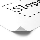 Y=MX+B ポスター (角)