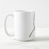 Y Uいいえか。か。 コーヒーマグカップ (左)