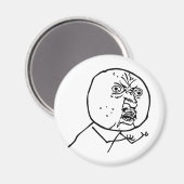 Y Uいいえ マグネット (正面/裏面)