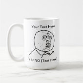 Y Uの非マグ コーヒーマグカップ (左)