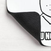 Y U人のミーム無し マウスパッド (コーナー)