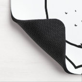 Y U (オリジナル) -マウスパッド マウスパッド (コーナー)