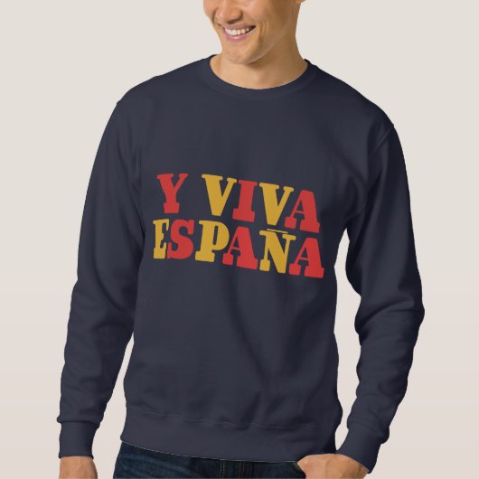 Y viva España スウェットシャツ (正面)