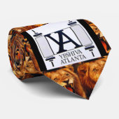 YAのライオンの戦いのタイ ネクタイ (ロール)