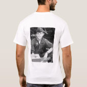 yaのdubya、若いジョージw.をlove tシャツ (裏面)