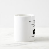 Yaは下る方法を知るために得ました コーヒーマグカップ (中央)