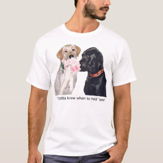 Yaは知るためにそれらをいつ握るか得ました Tシャツ